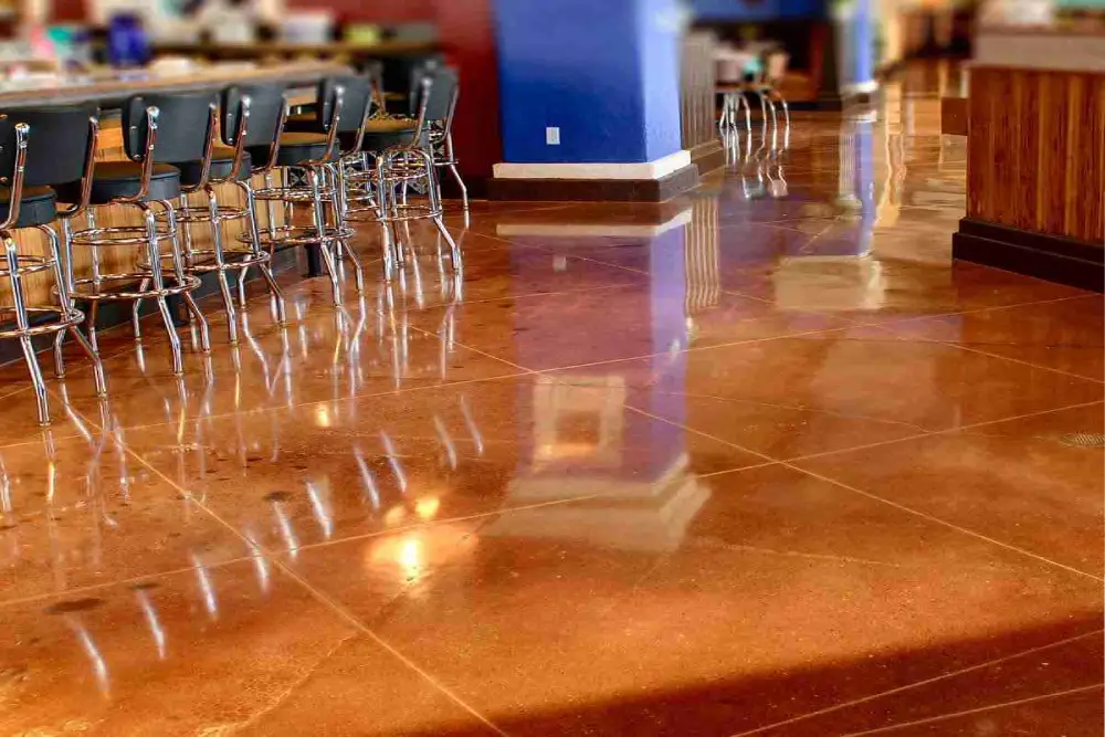 Commercial Stained Concrete Flooring