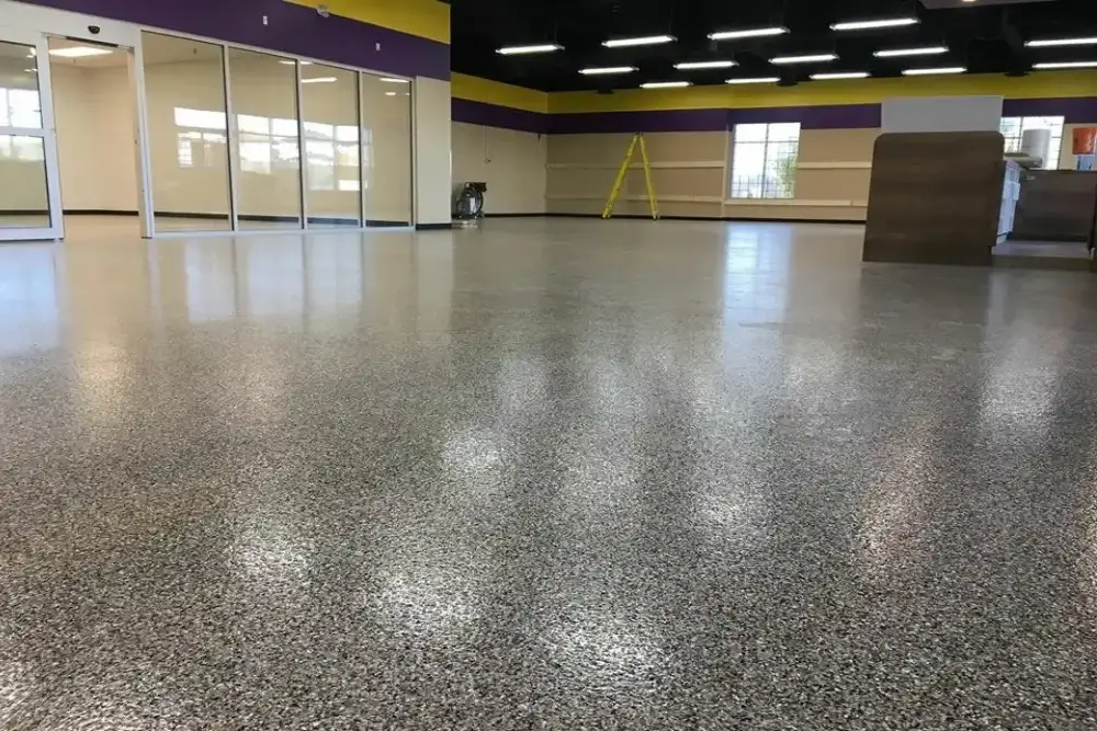 Commercial Garage Epoxy flooring