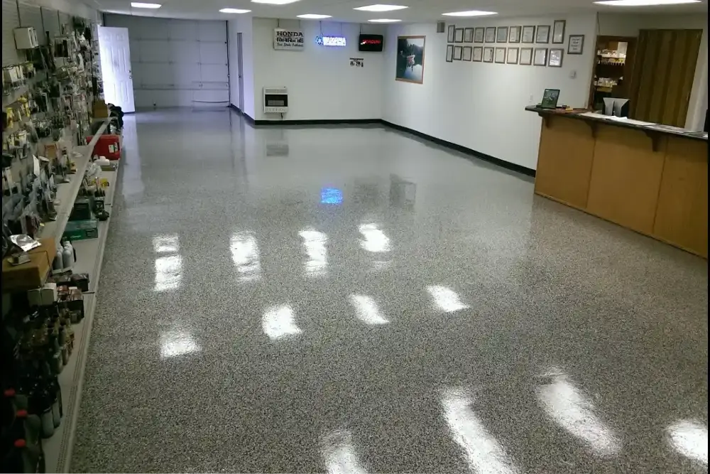 Retail Garage Epoxy Flooring