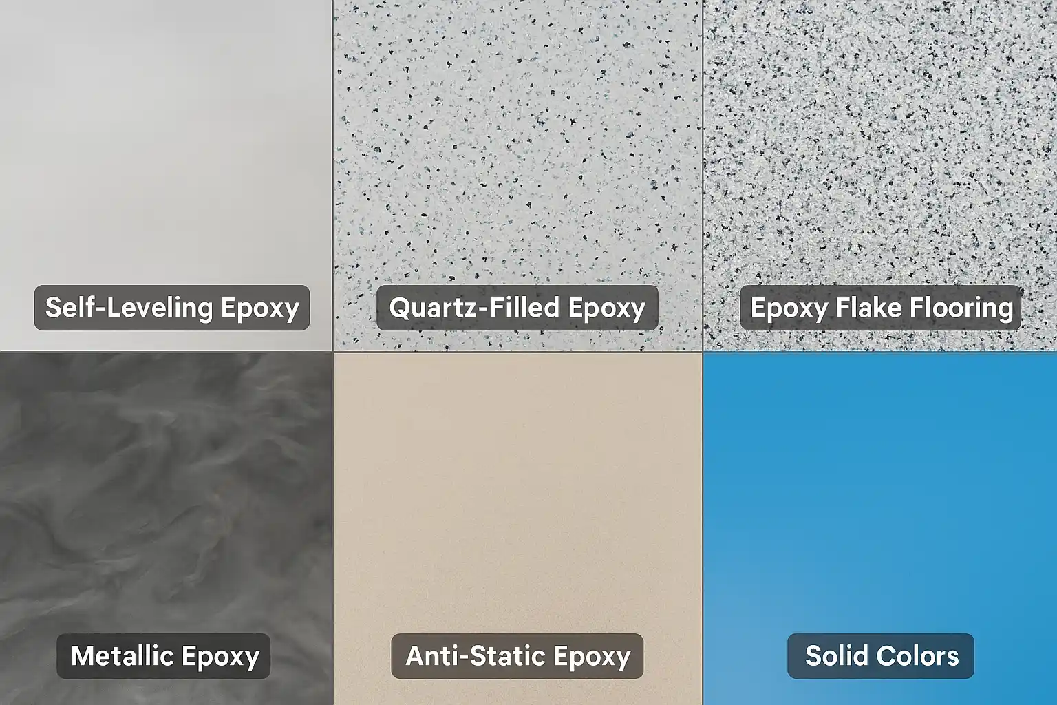 Types of Epoxy Flooring