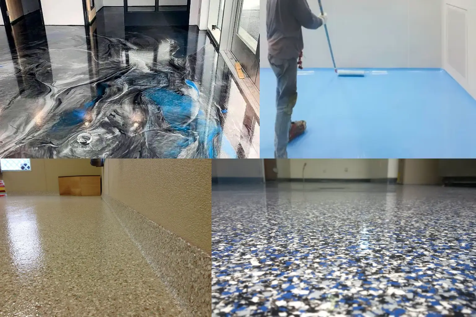 Types of Epoxy Flooring: Choosing the Right Epoxy Floor for Your Space