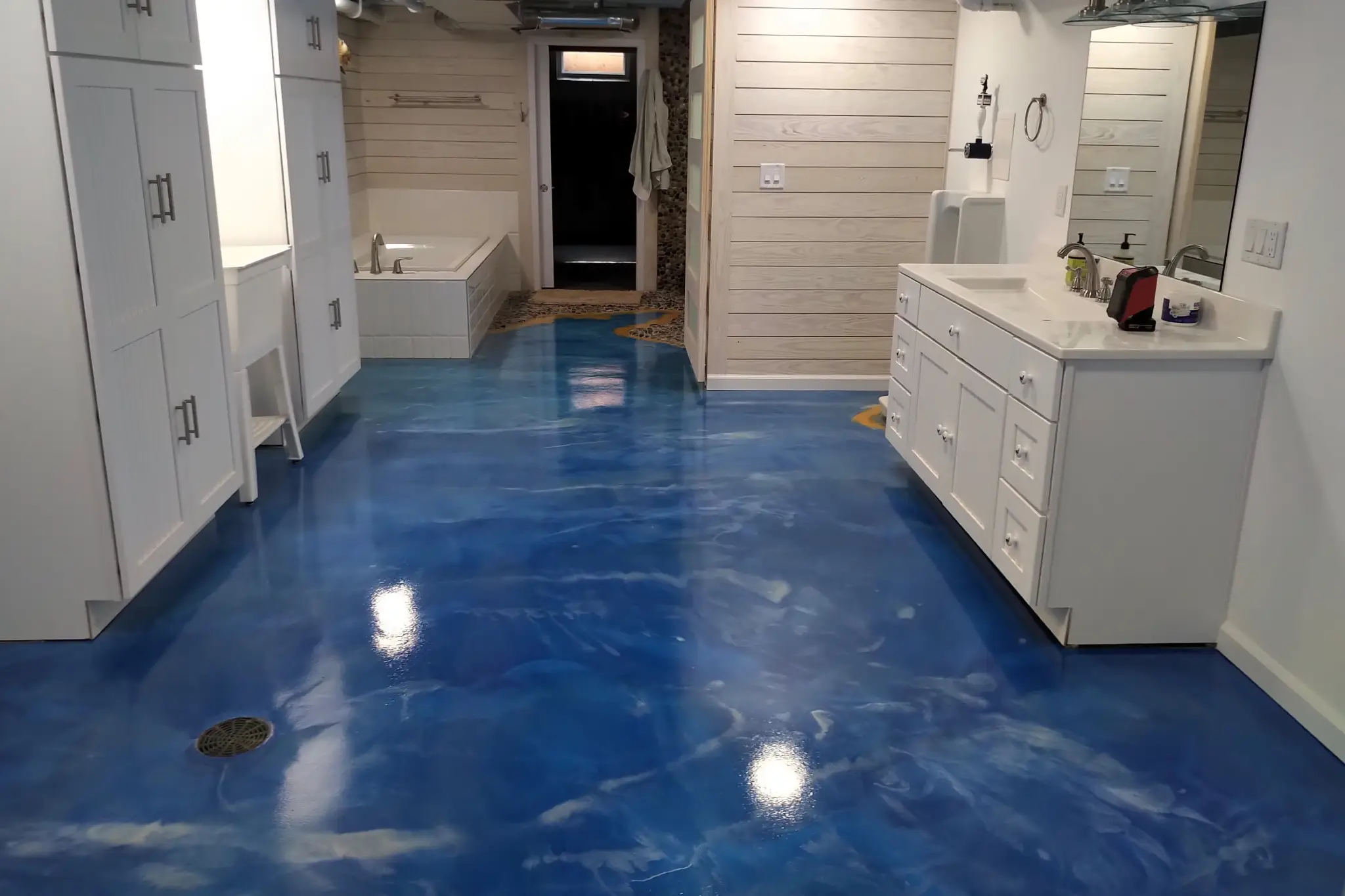 Epoxy Bathroom Floors