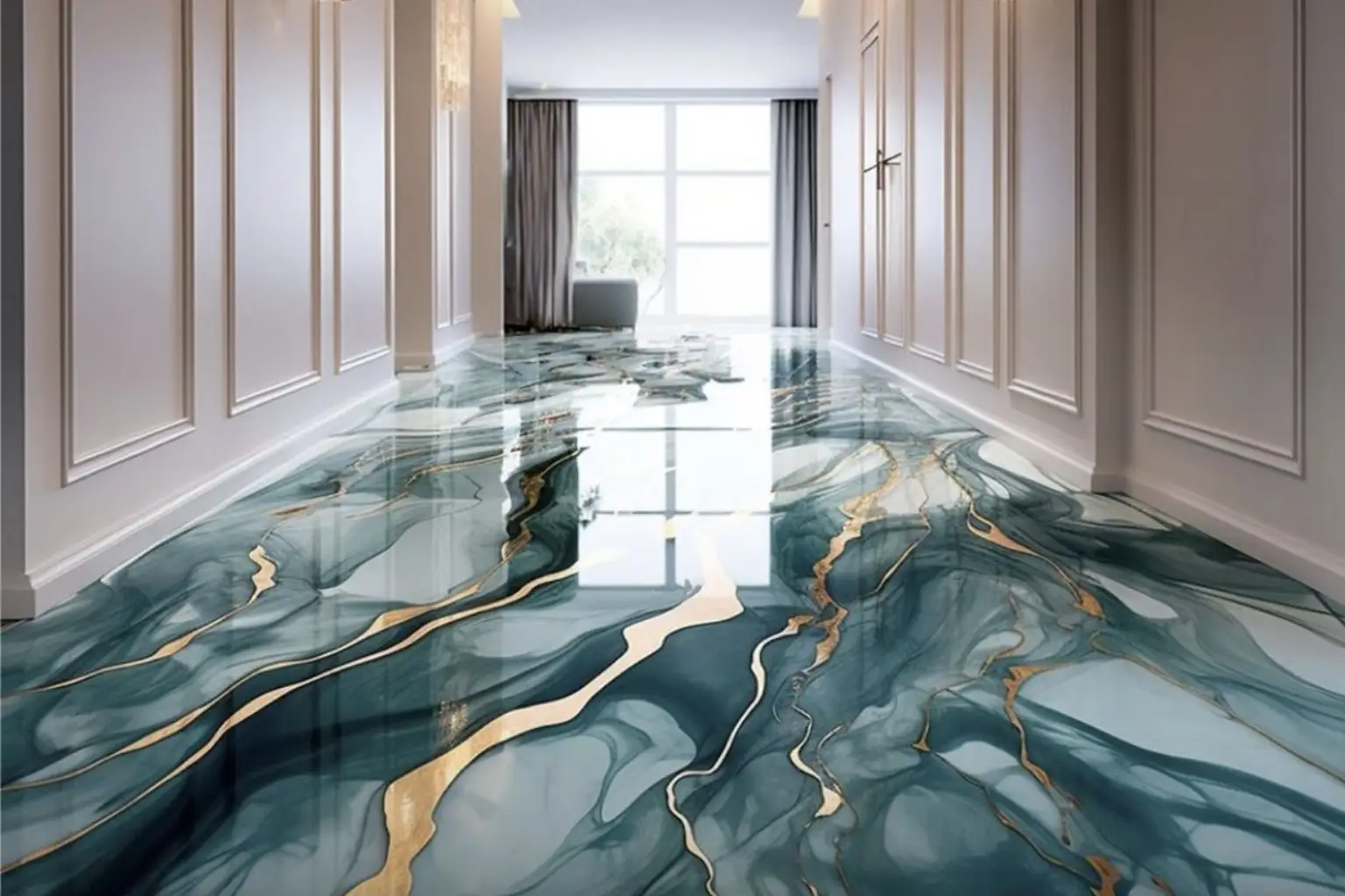 Epoxy Floor Design Ideas