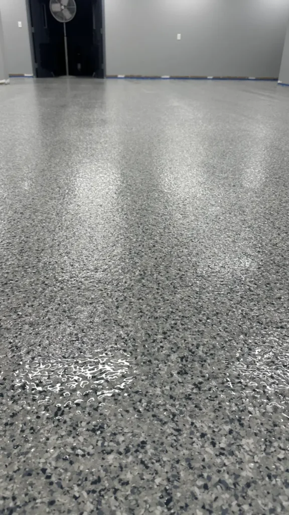 Residential Epoxy Basement Flooring