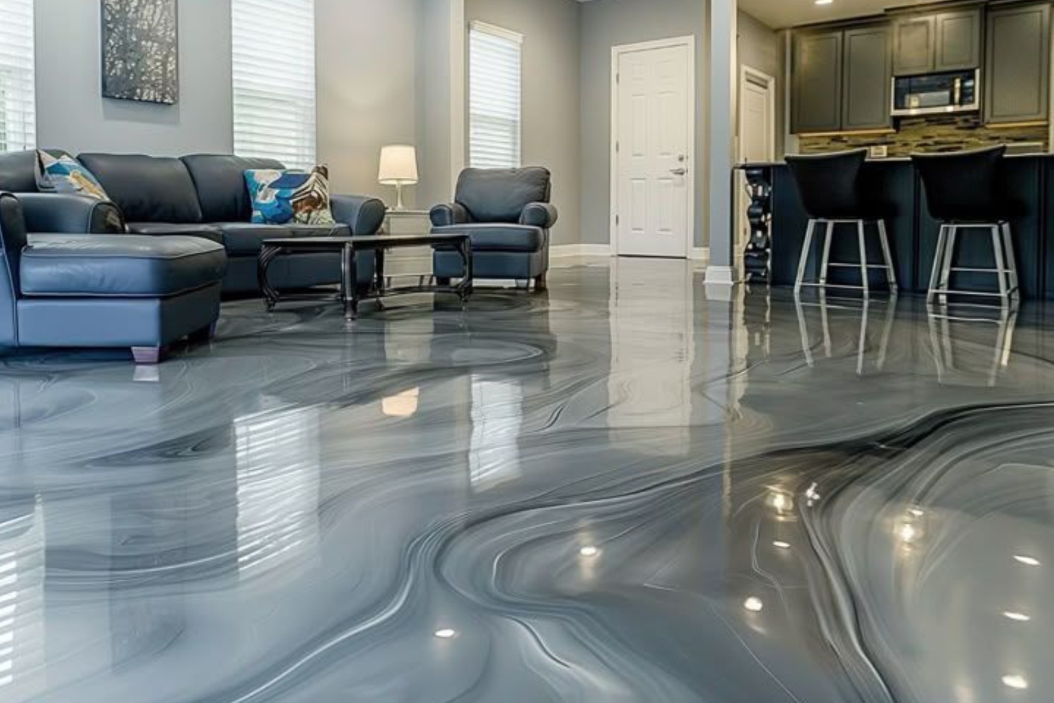 The Complete Guide to Epoxy Flooring for Living Rooms