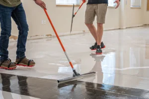 Basement Epoxy Flooring Installation Process