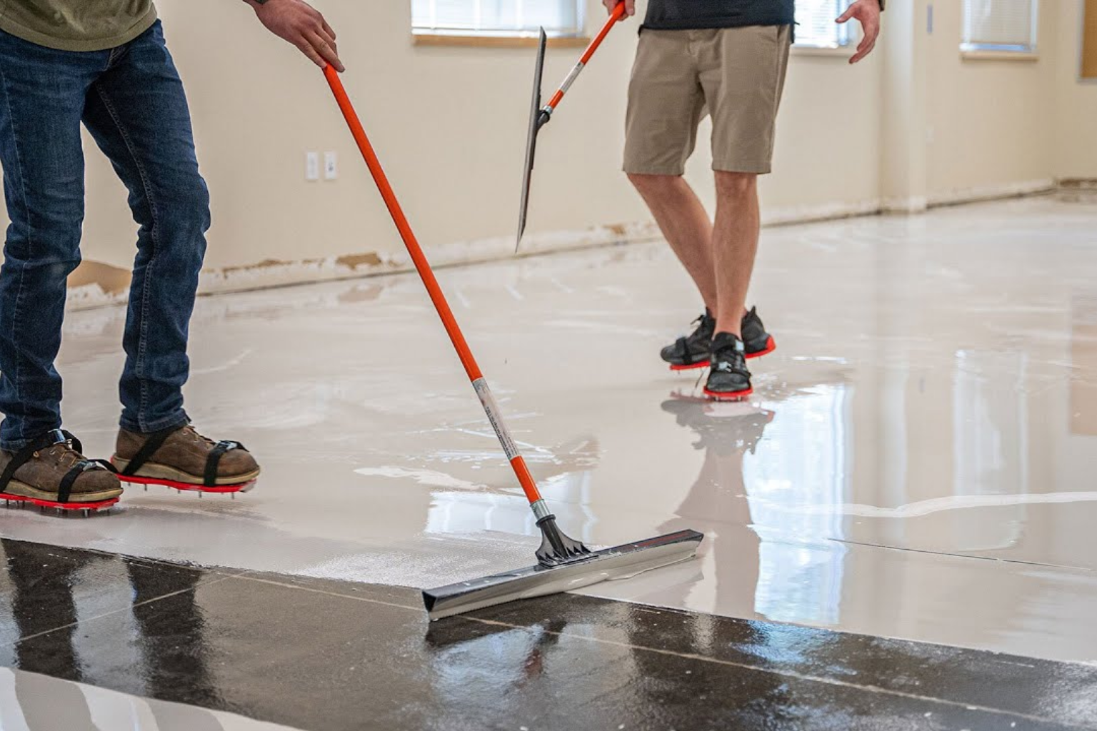 Basement Epoxy Flooring Installation Process