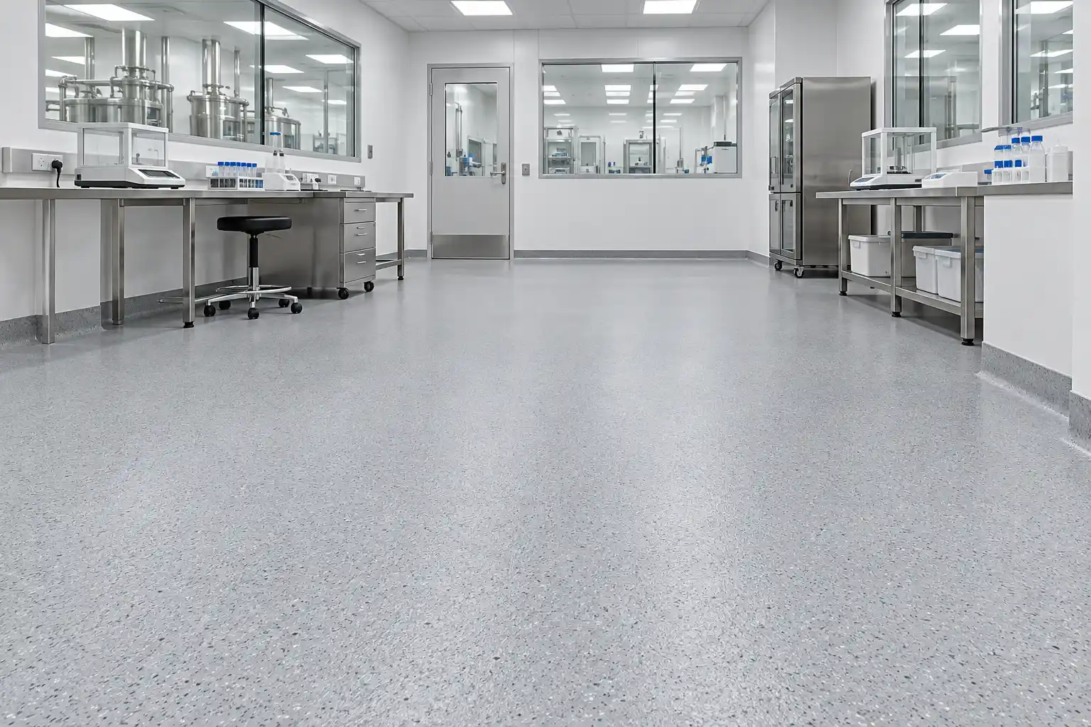 Flooring Systems for Pharmaceutical Facilities