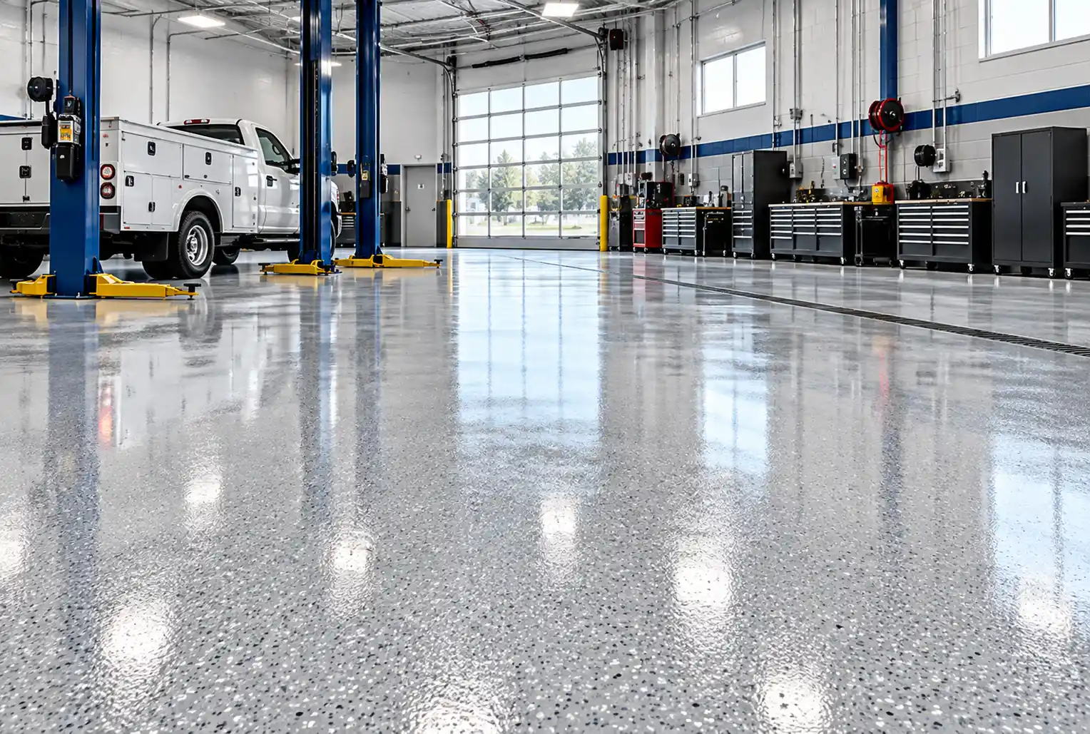 Industrial Garage Floor Coatings Engineered Around Your Operation