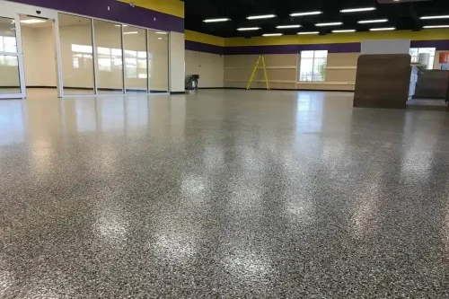Commercial Garage Epoxy flooring