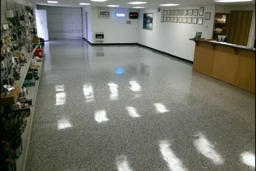 Retail Garage Epoxy Flooring