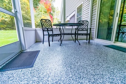 Residential Flake Epoxy Floors