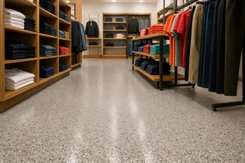 Retail Flake Epoxy Floors