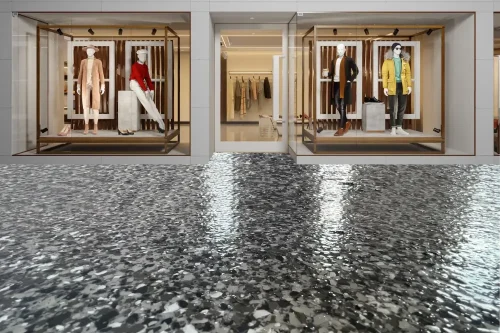 Retail Polyaspartic Flooring