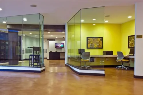 Retail Stained Concrete Flooring